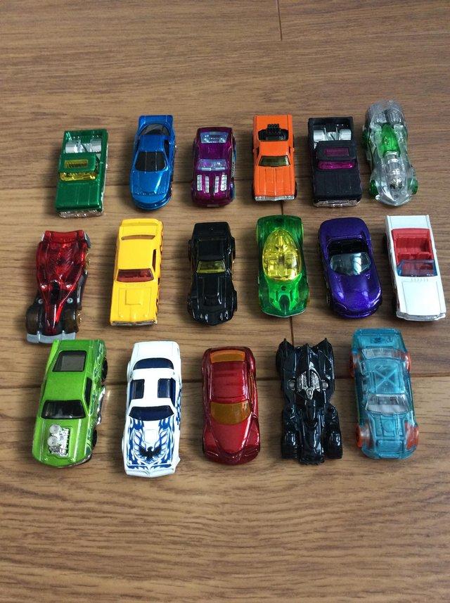 Preview of the first image of Hot Wheels Set of 17 Assorted Cars.