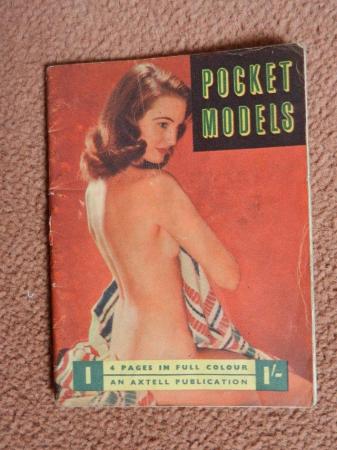 Image 1 of POCKET MODELS vintage 1950's Pin up glamour magazine