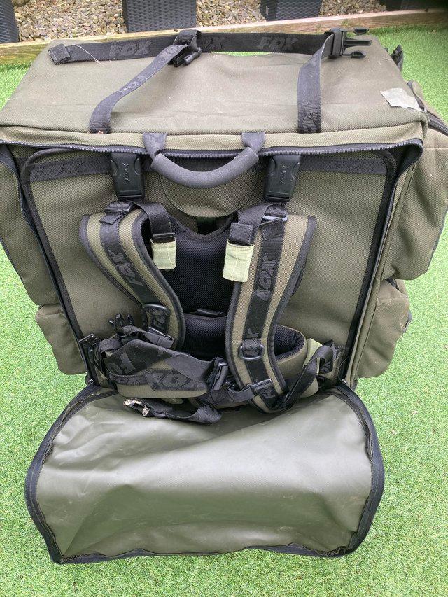 Preview of the first image of Carp angling Fox Ruckbox carp holdall.
