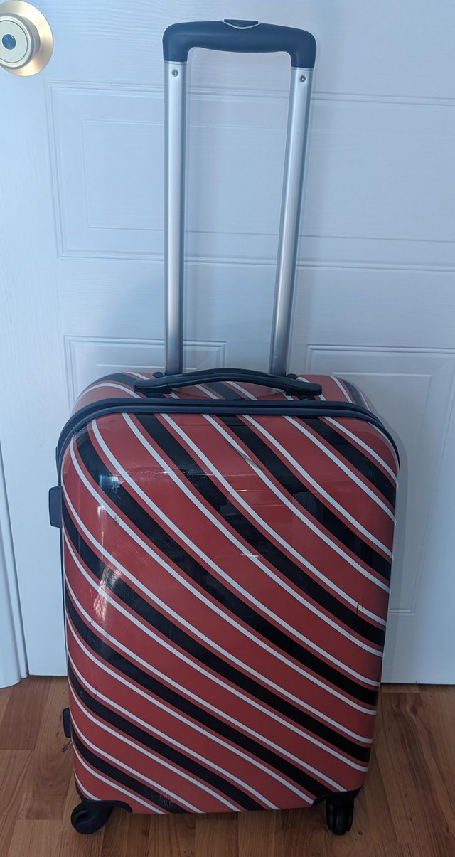 Large Shell Suitcase with wheels For Sale in Eastleigh, Hampshire