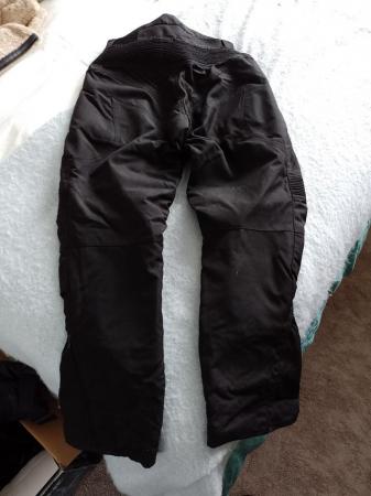 Image 3 of Ladies motorcycle jacket, trousers and gloves.