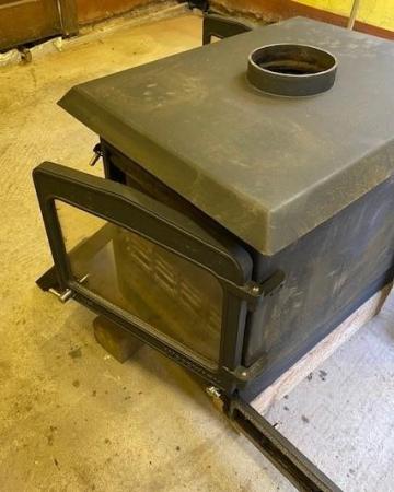 Image 6 of Double multi-fuel stove 12kw output - reduced price!
