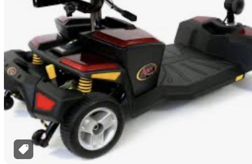 Image 1 of MOBILITY SCOOTER PRIDE APEX RAPID MODEL