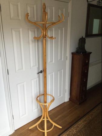 Image 2 of FREE STANDING COAT STAND IN PINE