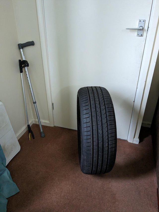 Preview of the first image of Tyre brand new never been on a car bought it for a spare.