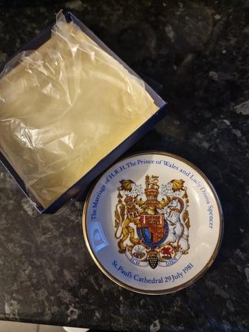 Preview of the first image of Pride of Britain Royal Marriage Plate.
