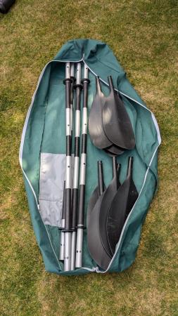 Image 2 of Intex kayaks x 2 for a family of 4