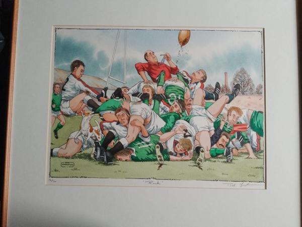 Image 1 of Limited edition print 'The ruck'