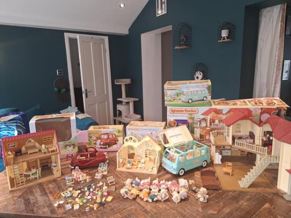 Image 3 of Sylvanian Family Bundle with characters