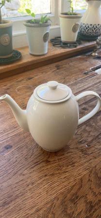 Image 3 of Italian white Seabring teapot - no chips or cracks