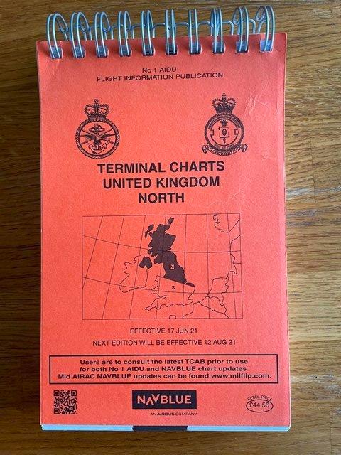 Preview of the first image of RAF AIDU Terminal Charts United Kingdom North..