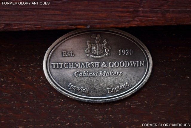 Image 22 of A TITCHMARSH AND GOODWIN TAVERN SEAT HALL SETTLE BENCH PEW