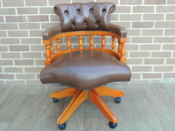 Image 3 of Chesterfield Captains Chair (UK Delivery)