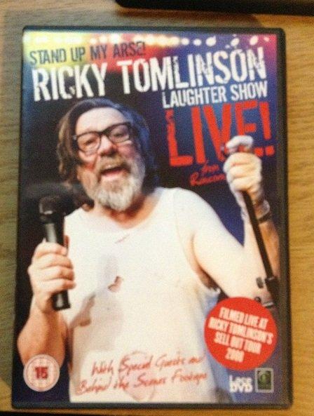 Preview of the first image of Ricky Tomlinson's Laughter Show - Live dvd (2008)..