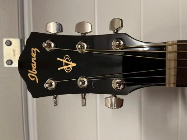 Image 1 of Ibanez Left Handed Semi-Accoustic Guitar