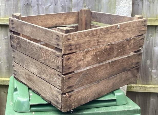 Image 1 of Wooden crate useful for planters