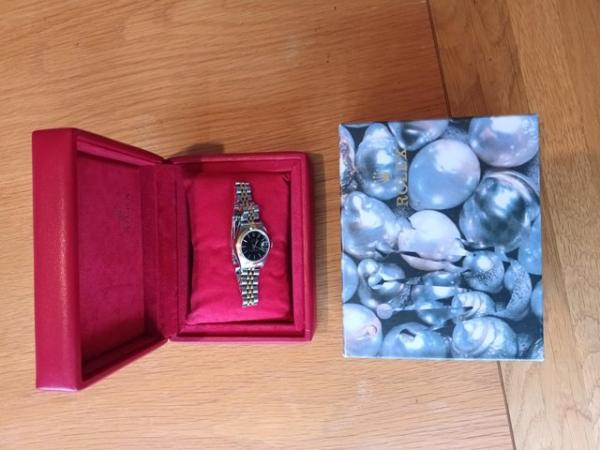 Image 2 of LADIES ROLEX BOUGHT NEW 1999, HARDLY USED, £2995.