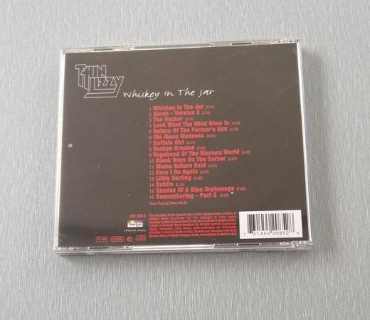 Image 2 of Thin Lizzy Album Titled "Whiskey in the Jar". 16 Tracks