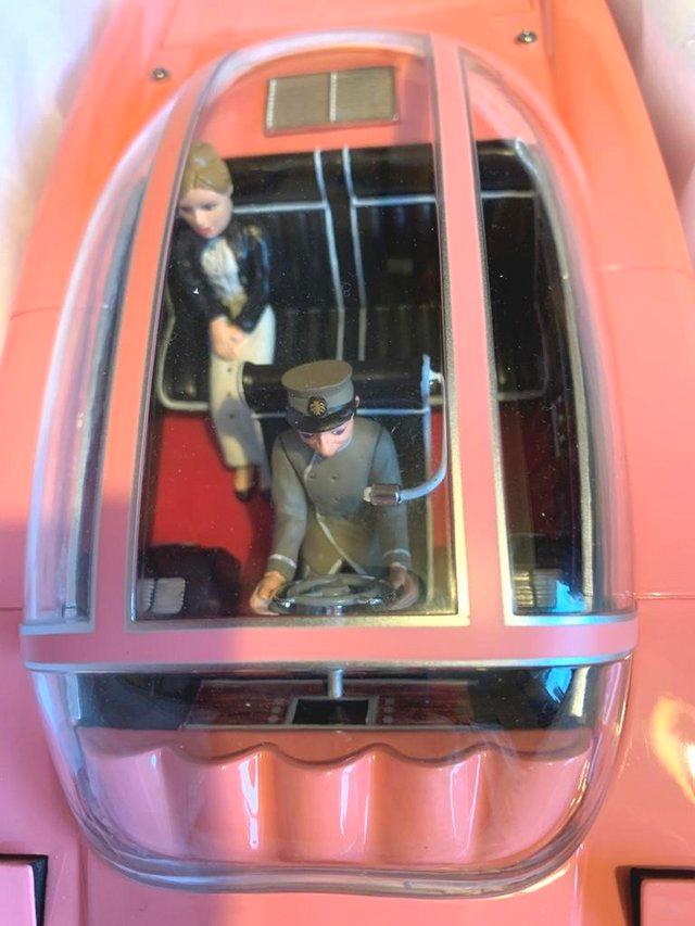 Preview of the first image of AMIE 1:18 Lady Penelope's FAB 1 Rolls Royce Thunderbirds.