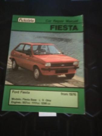 Image 1 of Ford fiesta workshop manual book
