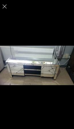 Image 1 of Television stand mirror
