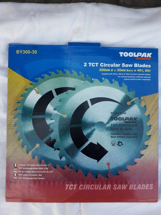 Preview of the first image of TCT CIRCULAR SAW BLADE 300MM X 30MM BORE X 40T, 60T.