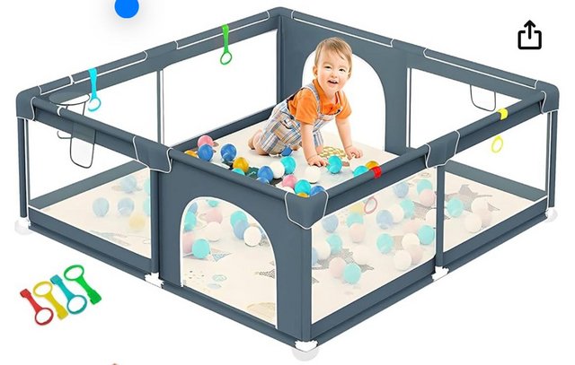 Image 1 of Extra Large  Baby Playpen