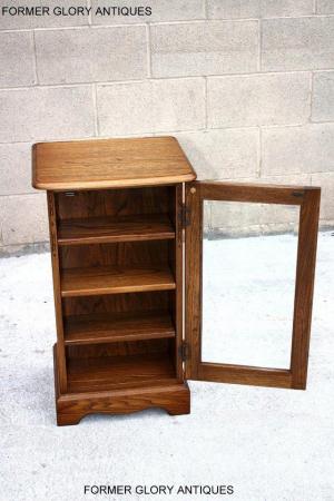 Image 82 of ERCOL GOLDEN DAWN CD CABINET CUPBOARD LAMP TABLE STAND RACK