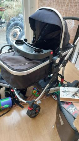 Image 3 of Tomikid 3 in 1 travel system