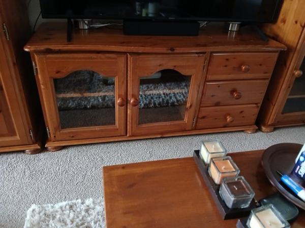 Image 3 of Solid Pine TV/DVD cabinet