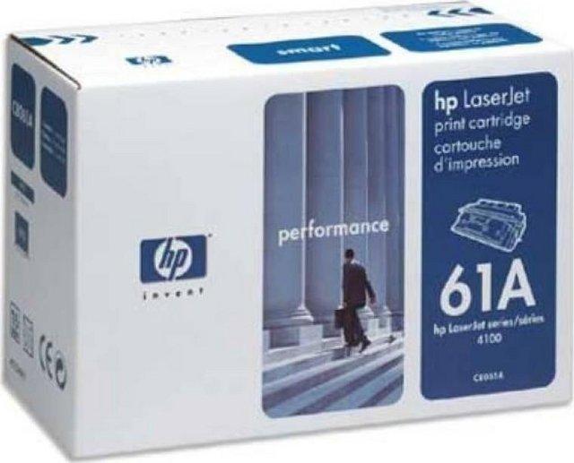 Preview of the first image of HP Laserjet 61A (C8061A) black toner cartridge (unopened).