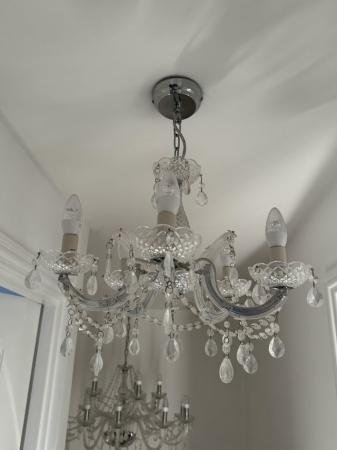 Image 2 of Smaller hanging chandelier ceiling light