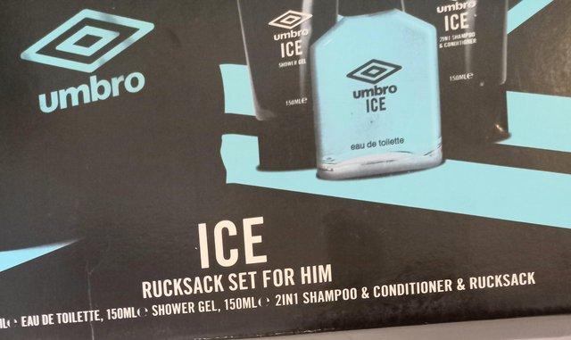 Image 2 of Umbro Ice Ruck Sack Gift Set New Condition: