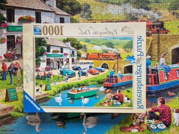 Image 1 of 1000 piece jigsaw called EXPLORING THE DALES by RAVENSBURGER
