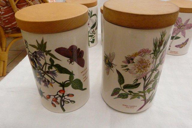 Image 3 of Collection of  Portmeirion  storage canisters
