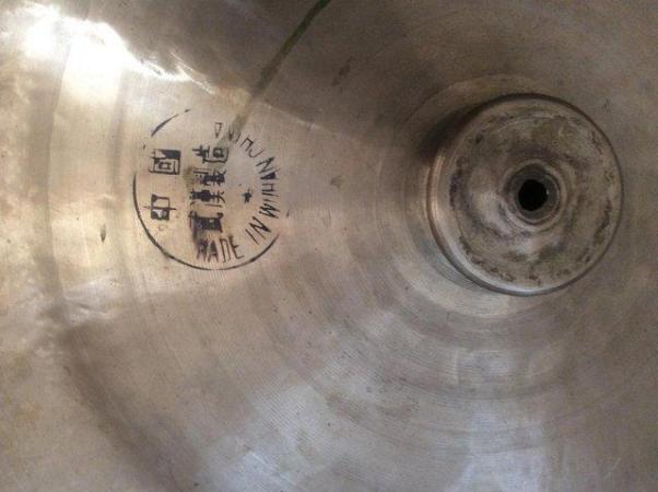 Image 2 of Wuhan 23" China cymbal in very good condition with no cracks