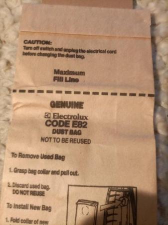 Image 2 of 8 Genuine Vacuum Cleaner Bags - Electrolux Upright Models