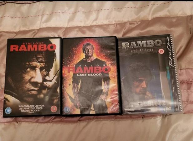 Image 1 of Dvd's Silvester Stallone Rambo Movies