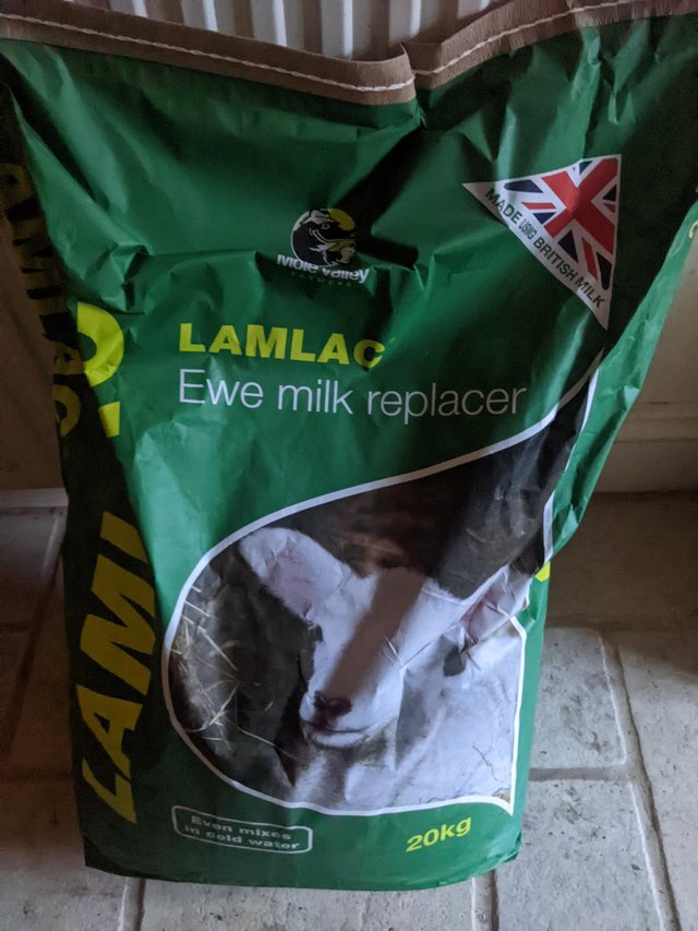 Preview of the first image of 20kg lamlac milk powder.