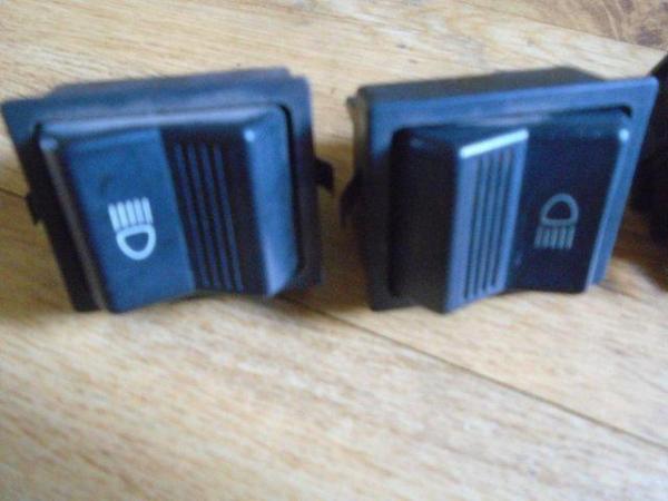 Image 1 of Bedford CF2 dashboard rocker switches x3 used