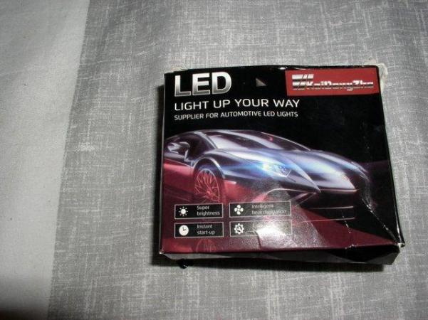 Image 3 of Pair of Car LED P21W Tail Light Brake Light Rear Fog Light