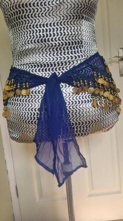 Image 2 of Lovely belly dance hip scarf.