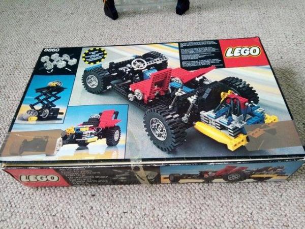 Image 3 of lego vintage Technic set 8860 with box & instructions