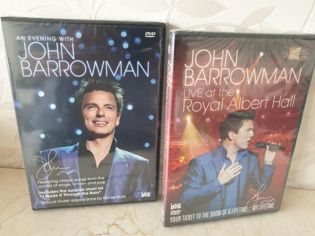 Preview of the first image of 2 John Barrowman DVD's New & Sealed.