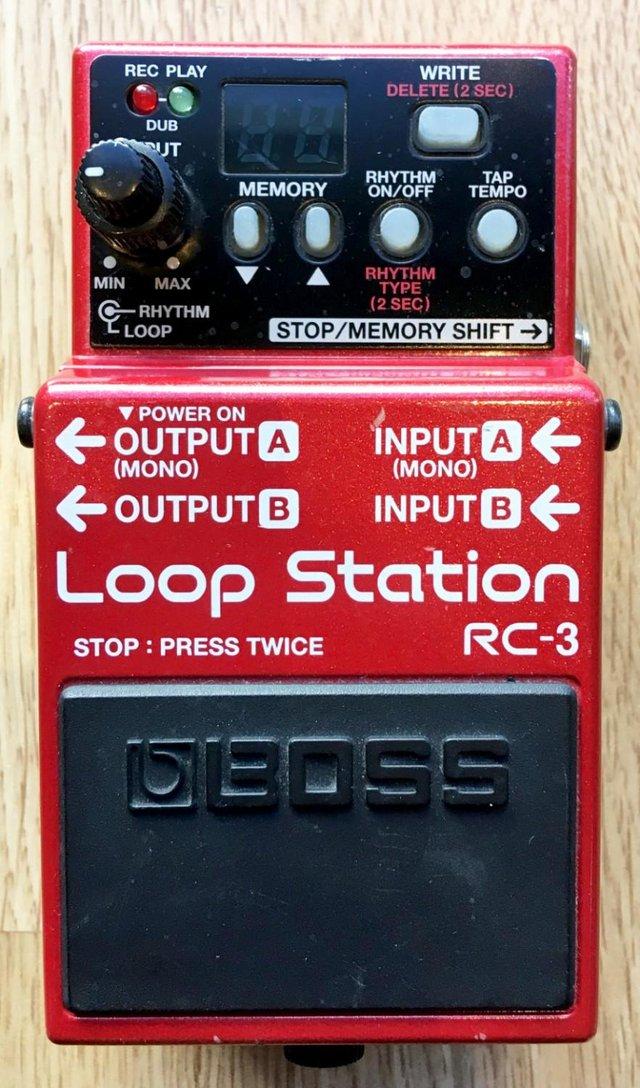 Preview of the first image of BOSS RC-3 Loop Station pedal, Excellent, Boxed.