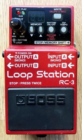 Image 1 of BOSS RC-3 Loop Station pedal, Excellent, Boxed