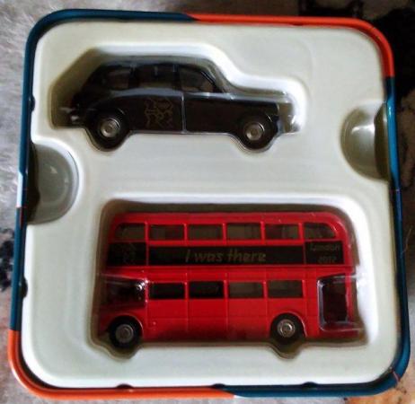 Image 3 of Official London Olympics 2012 Corgi Routemaster Bus & Taxi
