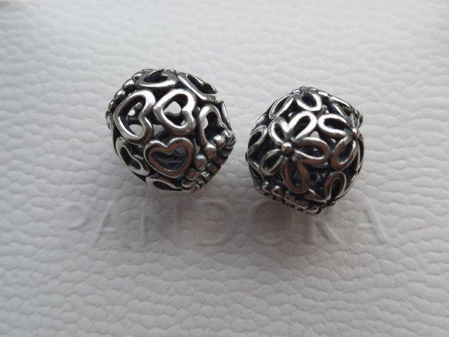 Preview of the first image of PANDORA Silver Openwork Charms.