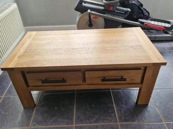 Image 2 of Coffee Table - Solid Oak