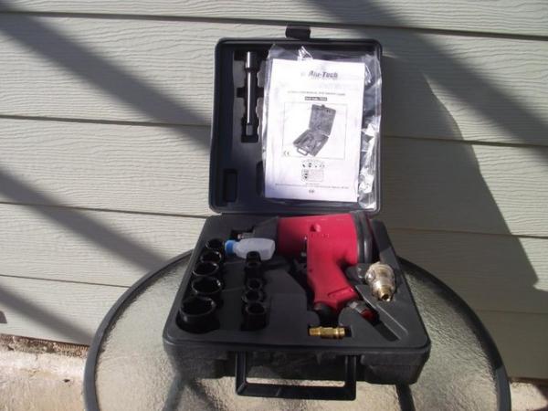 Image 1 of 17pc 1/2 drive air impact wrench kit £20